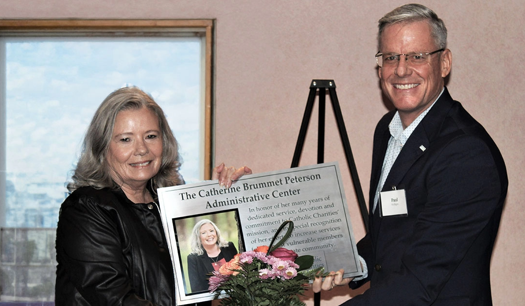 A Life of Service: Honoring Catherine Brummet Peterson’s 35 Years with Catholic Charities