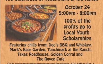 Tasting for Tuition, Second Annual Chili Cook-Off by Prescott Sunup Rotary