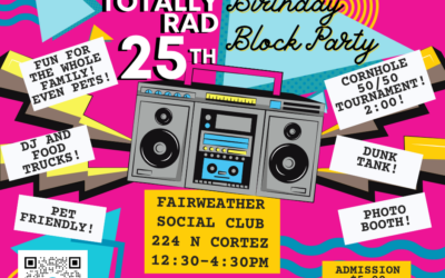 CCJ Celebrates 25 Years with a Totally Rad Birthday Block Party